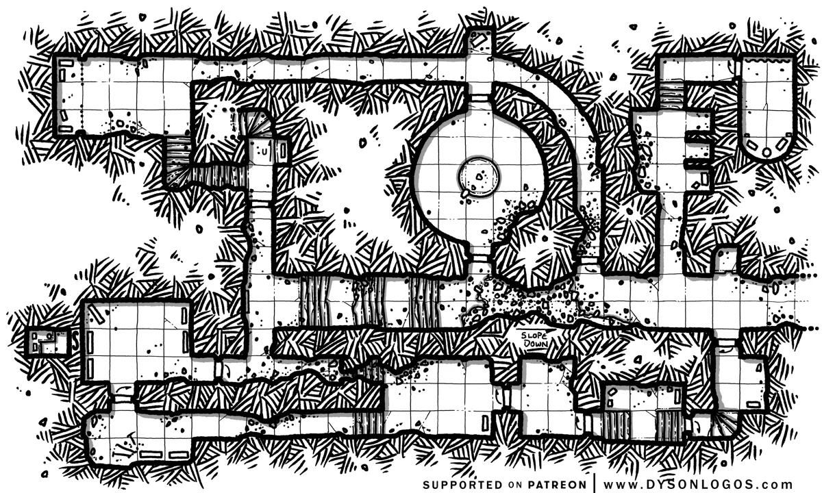 Dungeon su Scheda II - Mappa 12