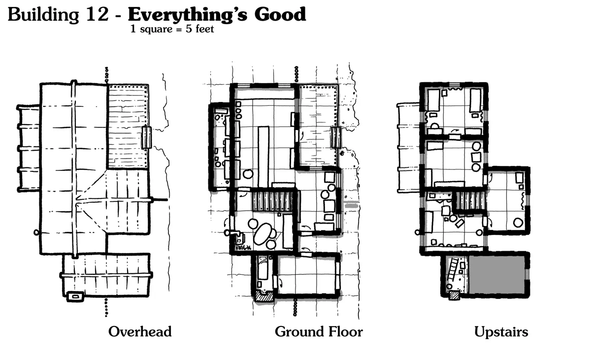 Mappa: Edificio 12 - Emporio