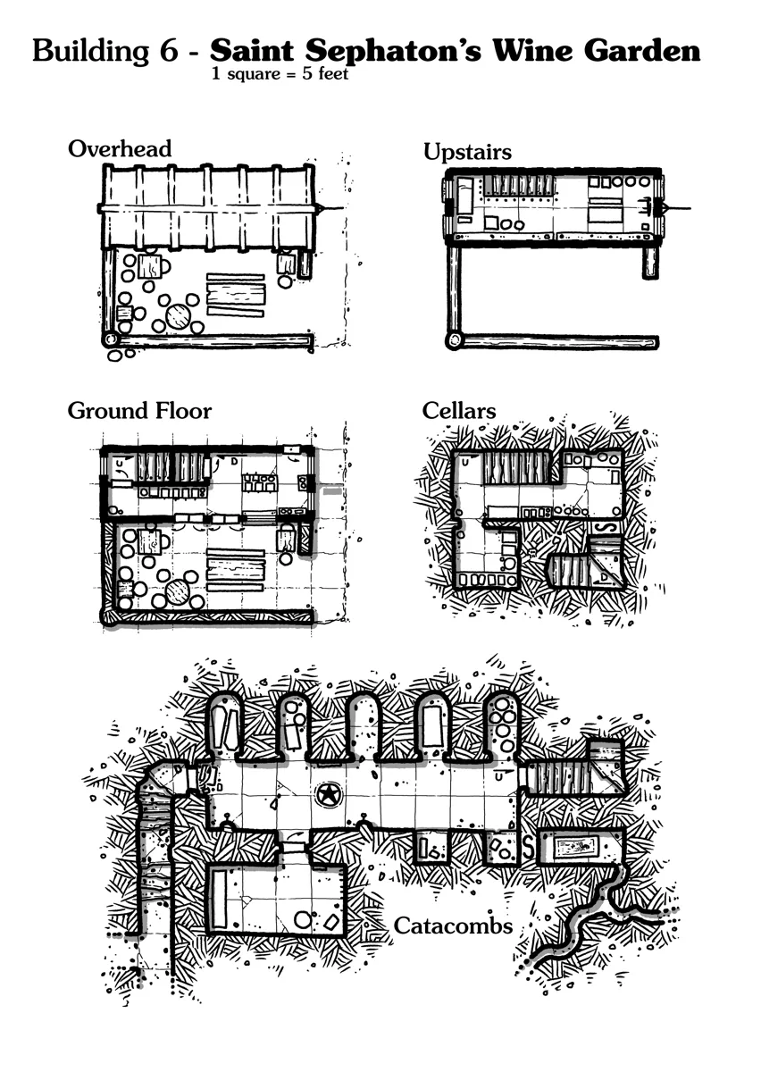 Mappa: Edificio 6 - Il Giardino dei Vini