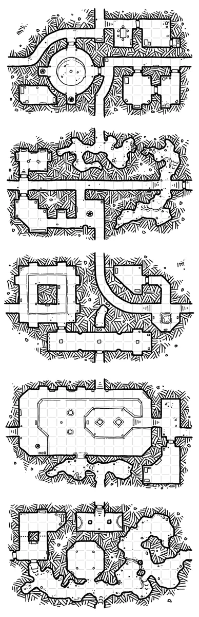 Mappa: Geomorfi su Biglietto - Set 1