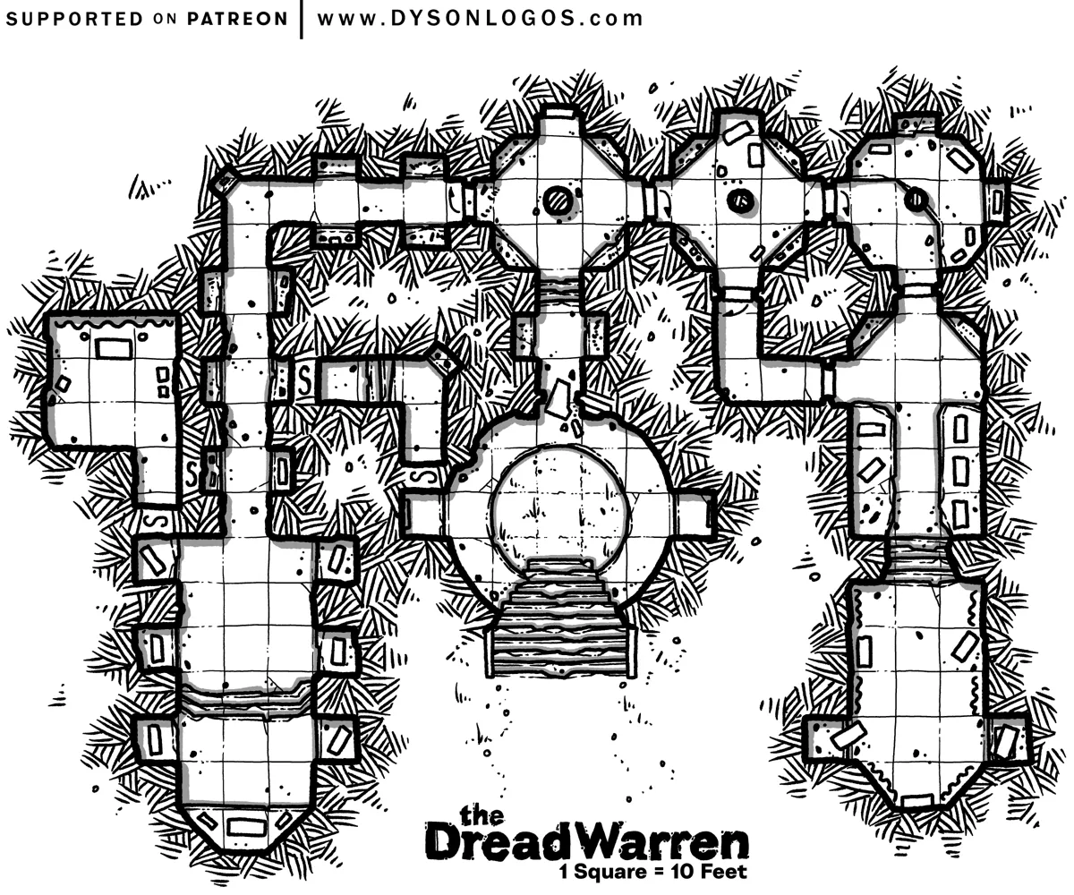 Mappa: Il Dreadwarren