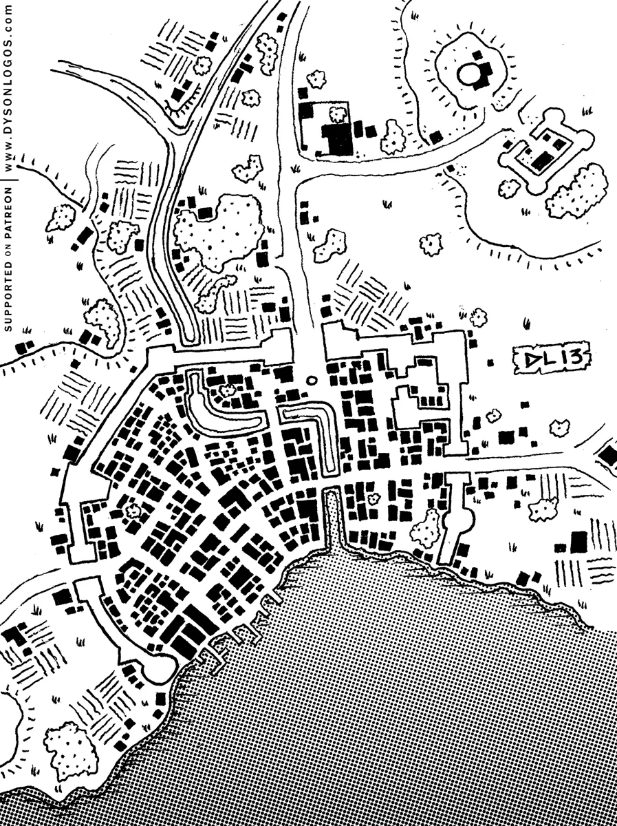 Mappa: Il Mulino di Seever