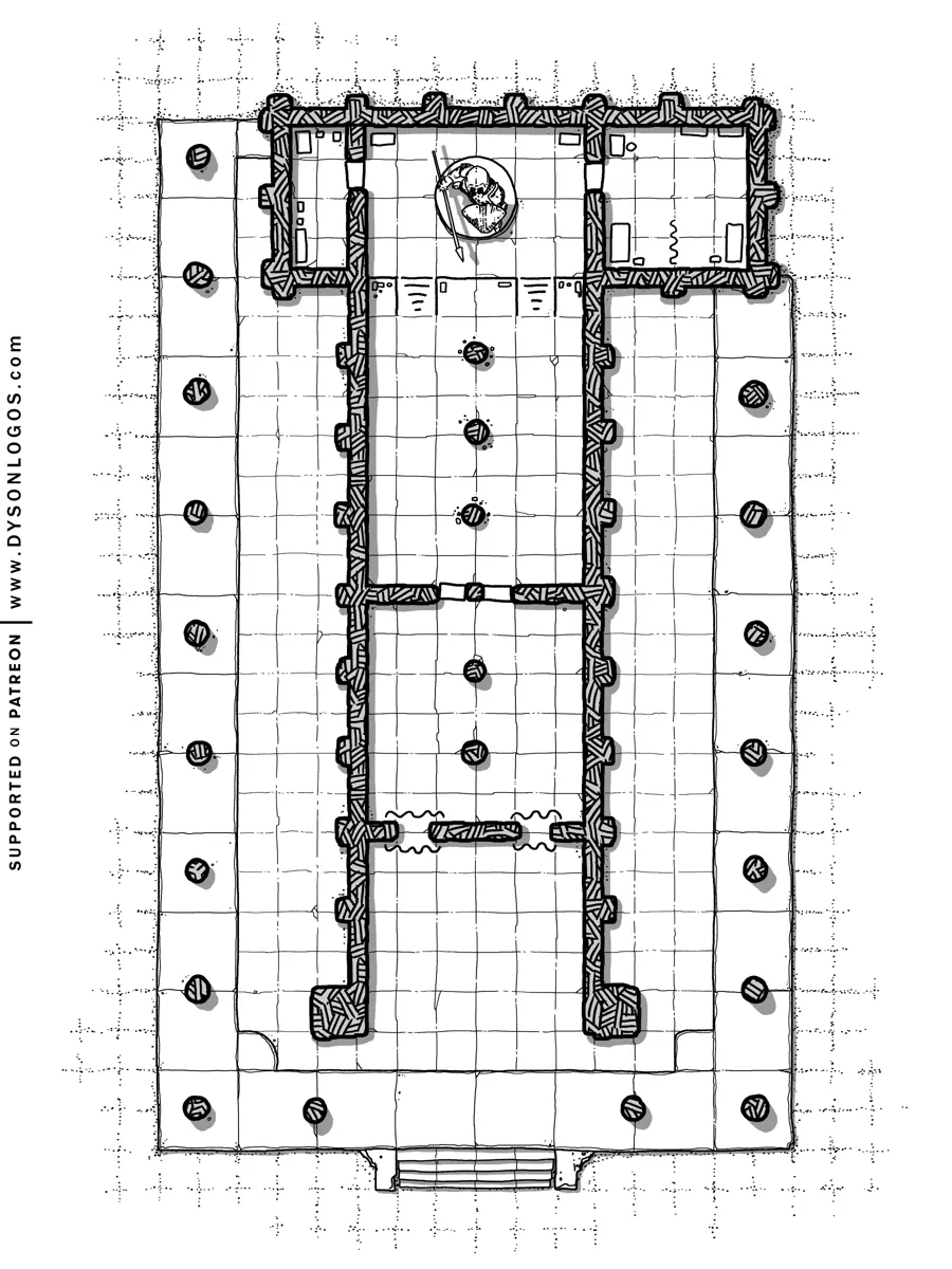 Mappa: Il Tempio del Gladiatore