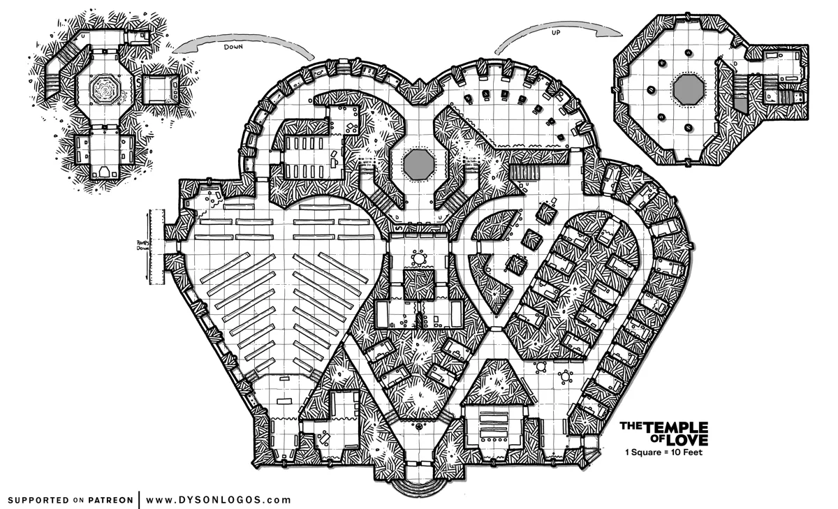 Mappa: Il Tempio dell'Amore (2024 Remix)