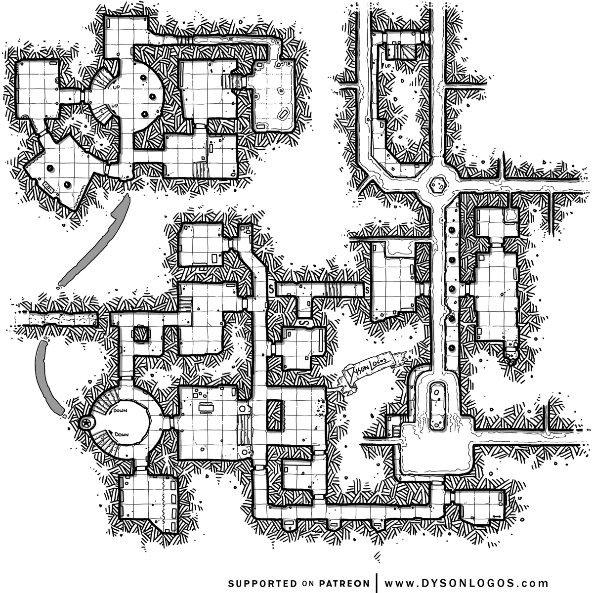 Mappa: Il Tempio Rosso sotto Béy Sǘ