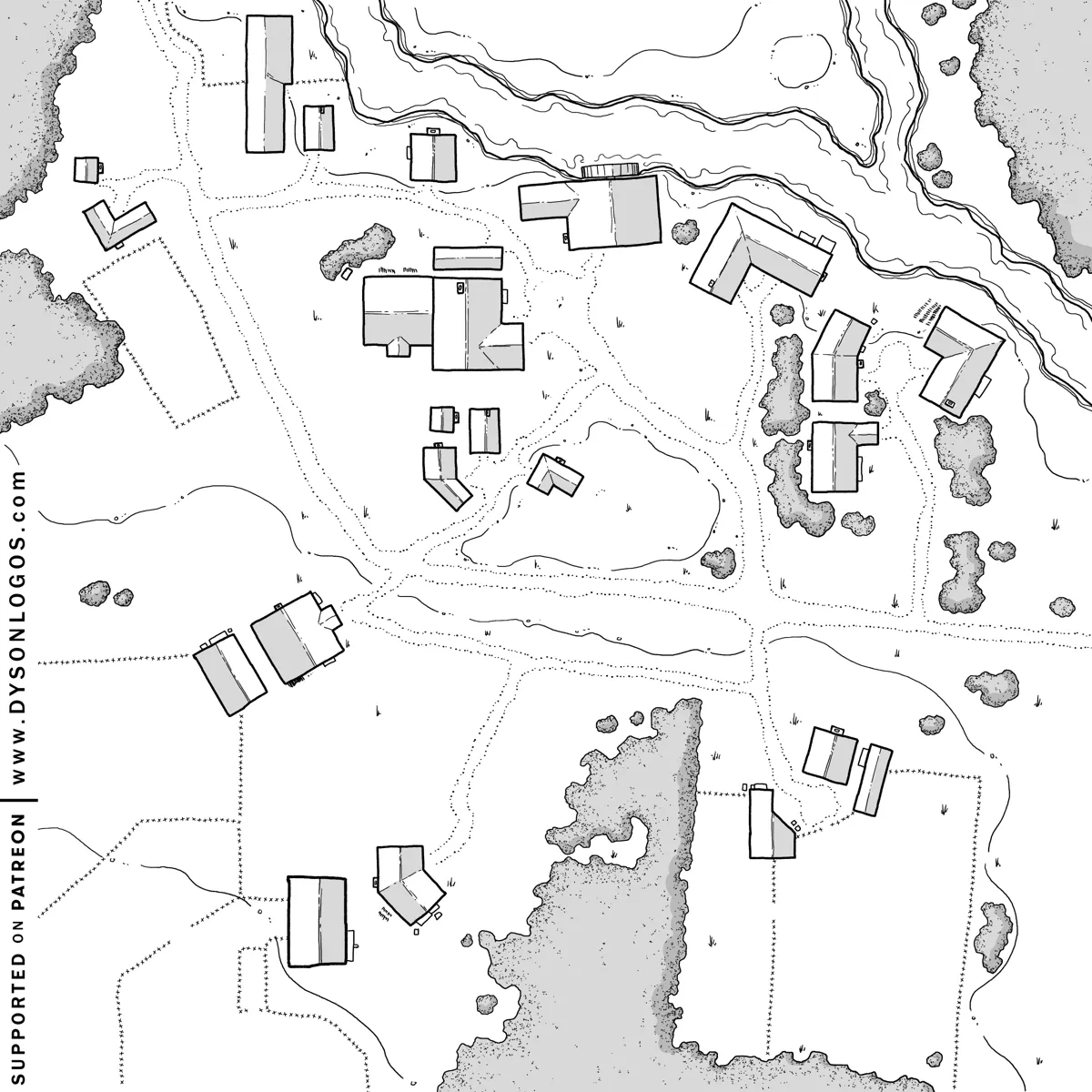Mappa: Il Villaggio di Iyesgarten