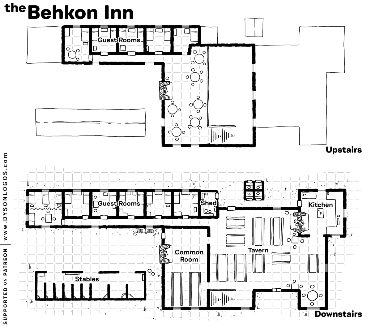 Mappa: La Locanda di Behkon
