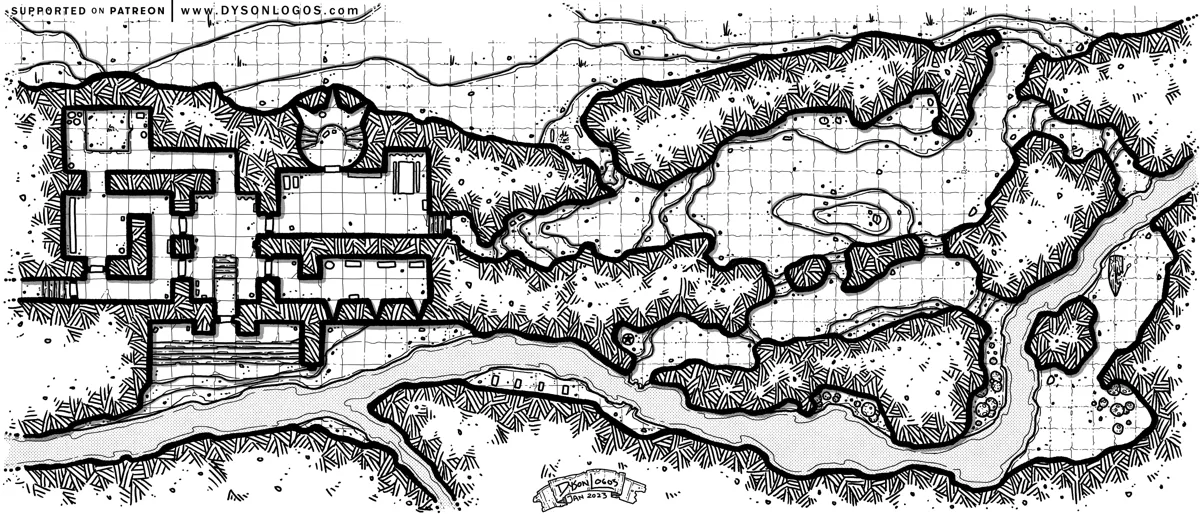 Mappa: La Riva Rocciosa - Mappa 1