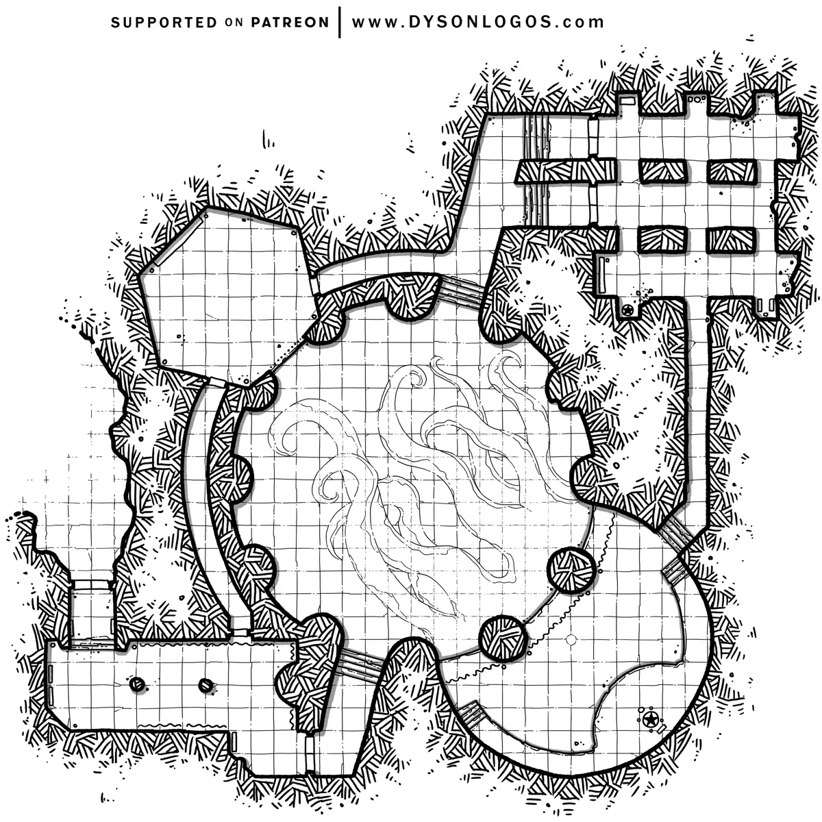 Mappa: La Sala di Bradrig