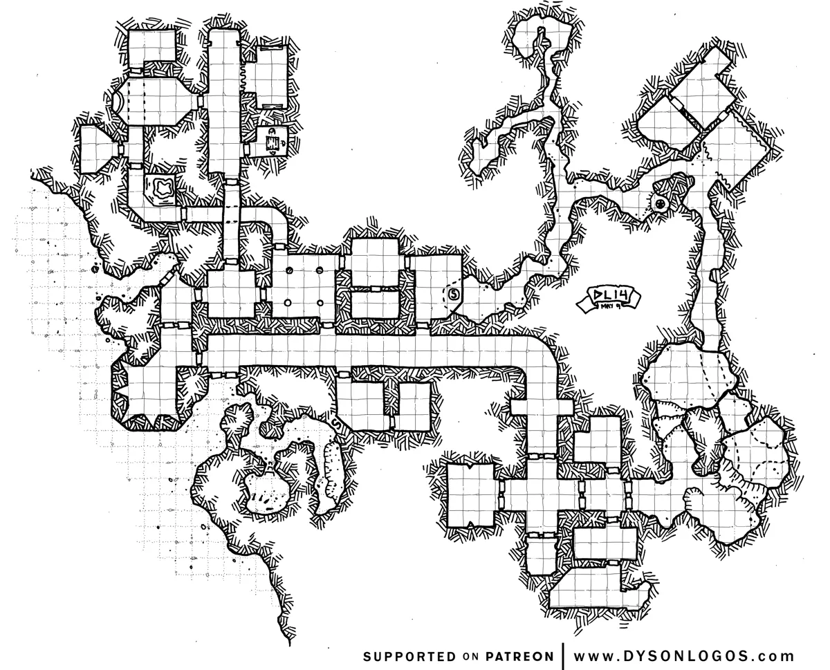 Mappa: La Sala Urlante dell'Ur-Goblin