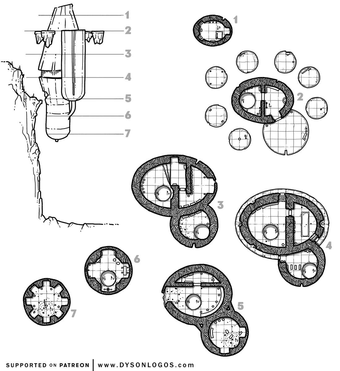 Mappa: La Torre di Ioun