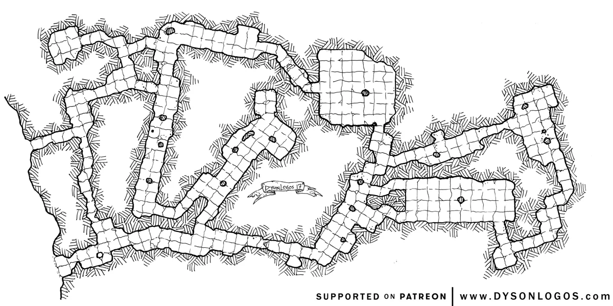 Mappa: Le Caverne del Basilisco