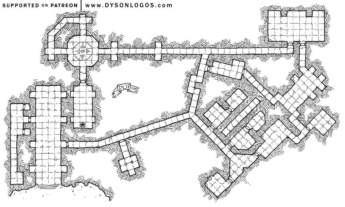 Mappa: Le Lunghe Sale di Taqash Thesk
