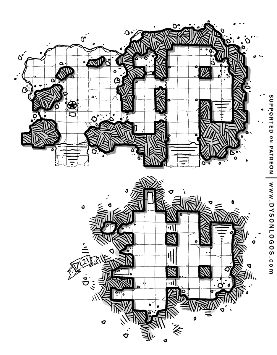 Mappa: Le Rovine del Tiranno