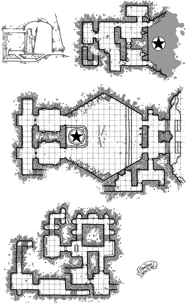 Mappa: Tempio della Divinità in Rame