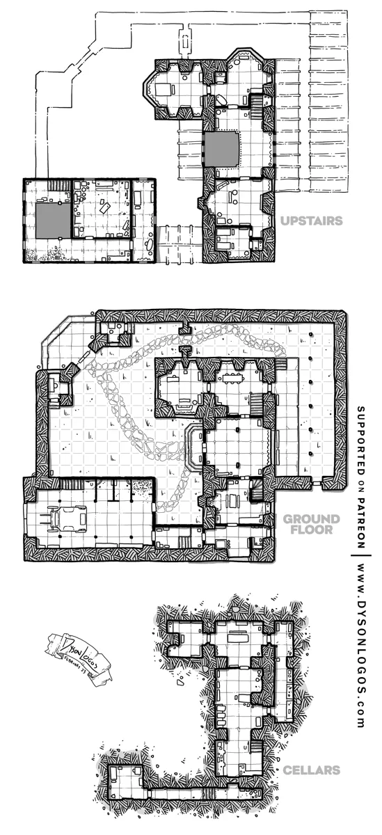 Mappa: Tenuta di Gladhold