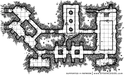 Dungeon su Scheda II - Mappa 11